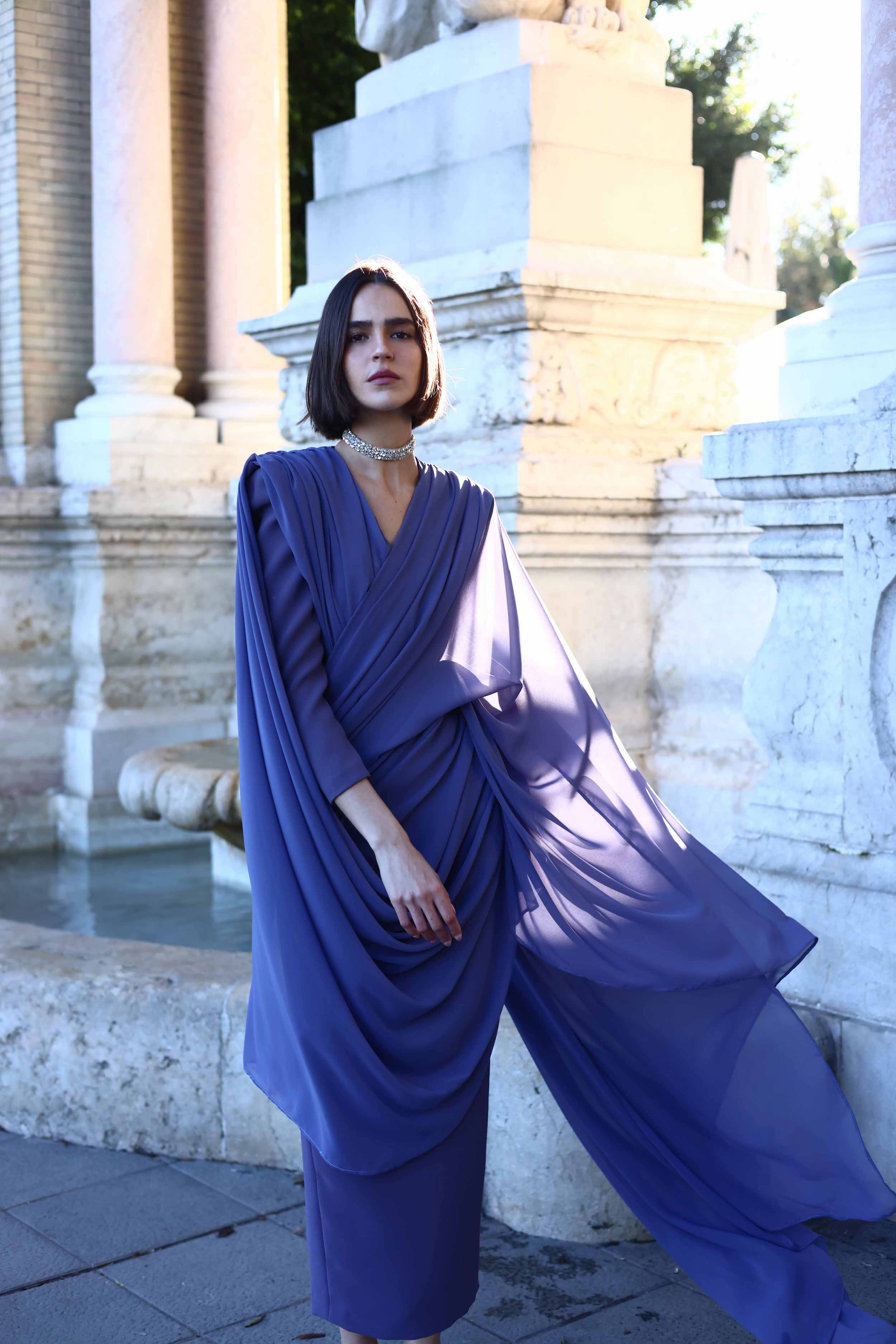 VESTIDO DRAPE